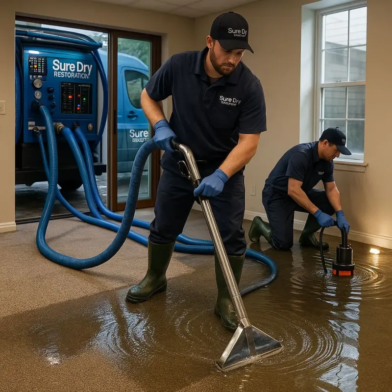 Water Extraction and Removal process in Cazenovia, NY